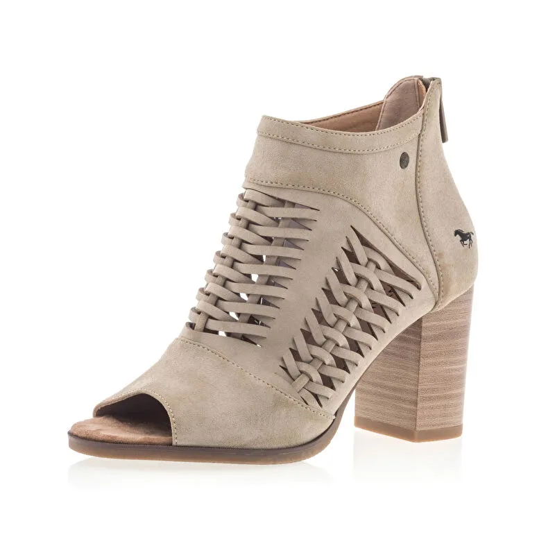 Botas / botines mujer beige