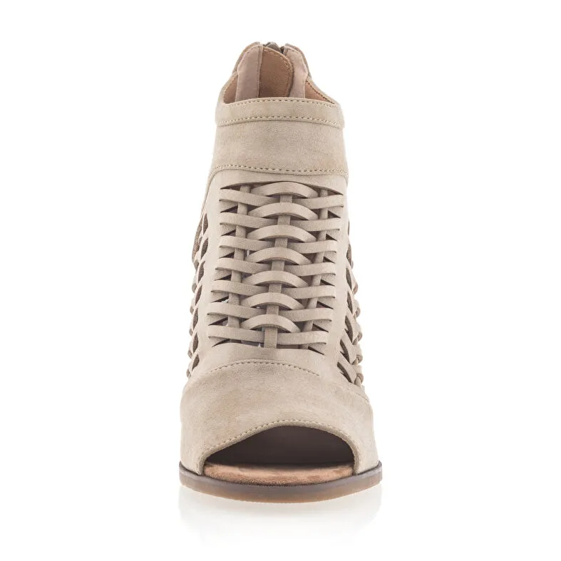 Botas / botines mujer beige
