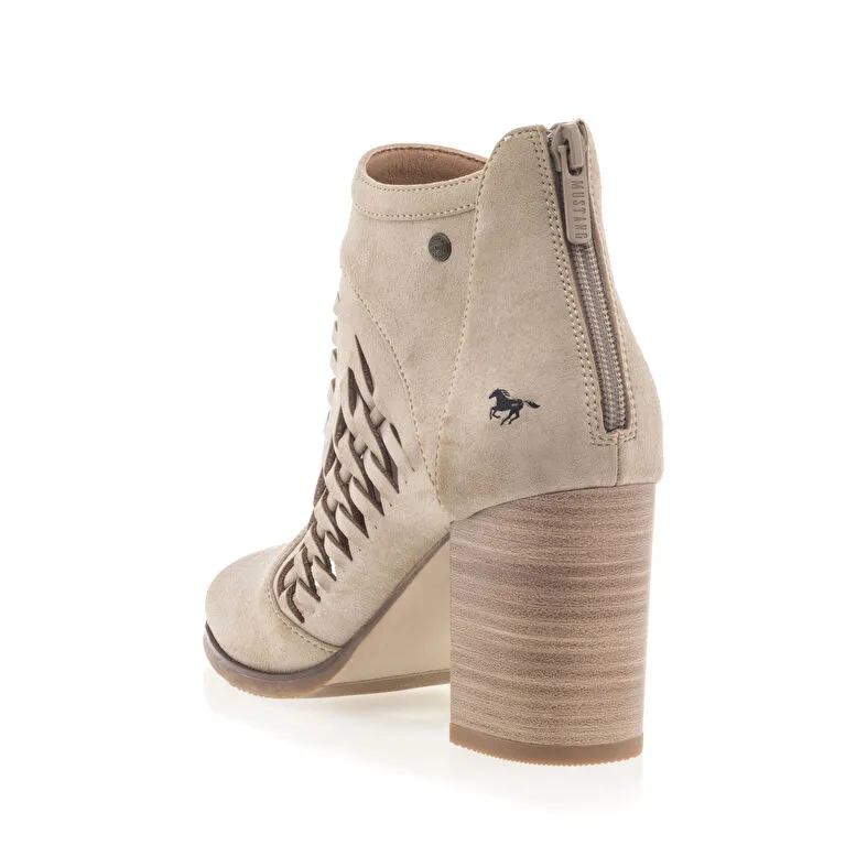 Botas / botines mujer beige