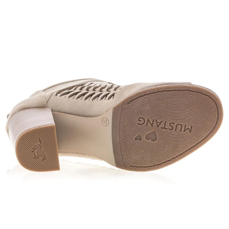 Botas / botines mujer beige