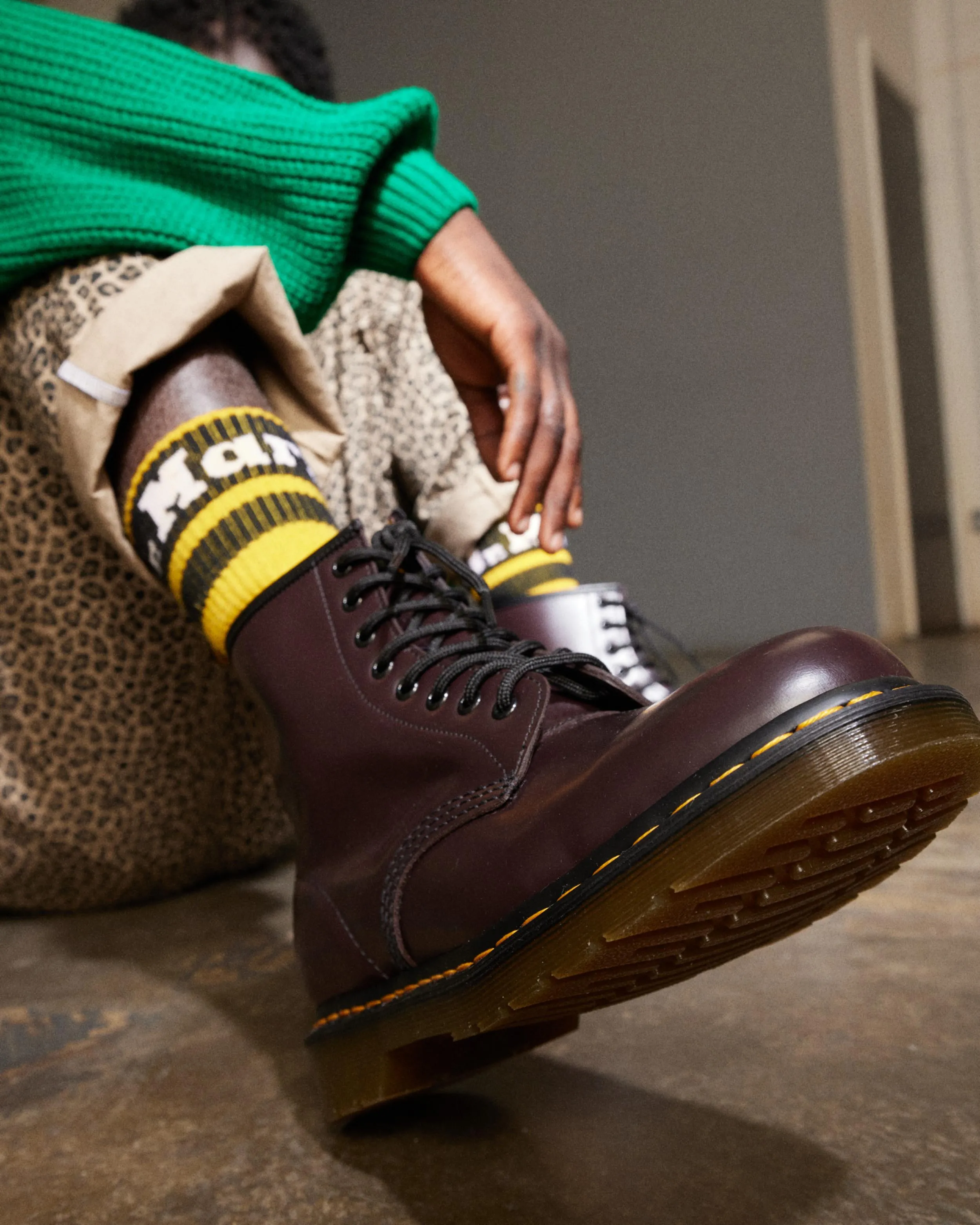 Botas 1460 de piel Smooth