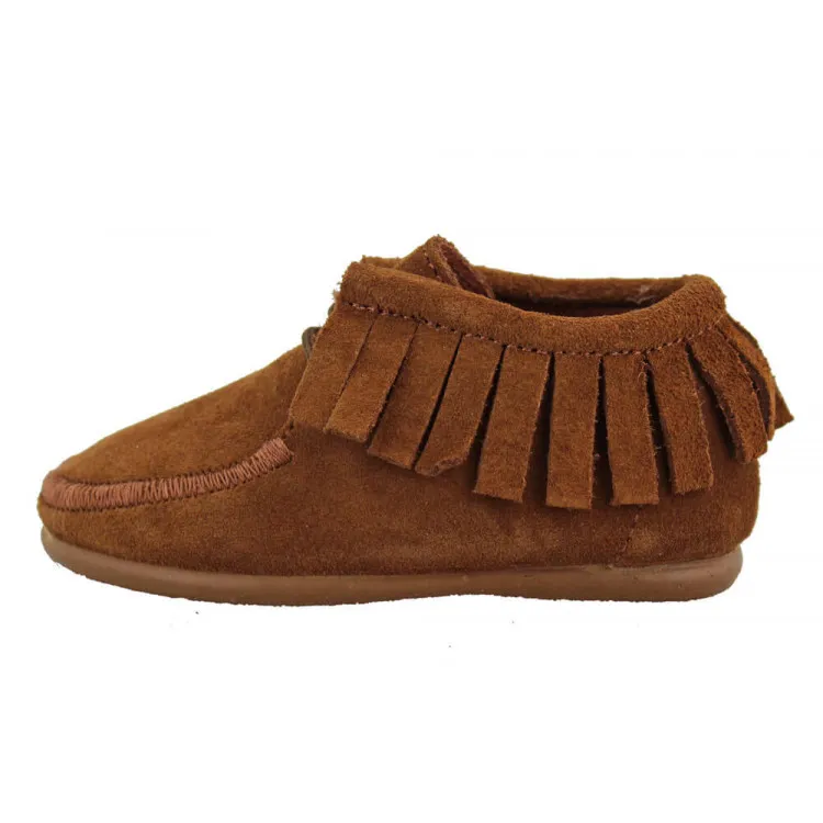 Botas blanditas con flecos