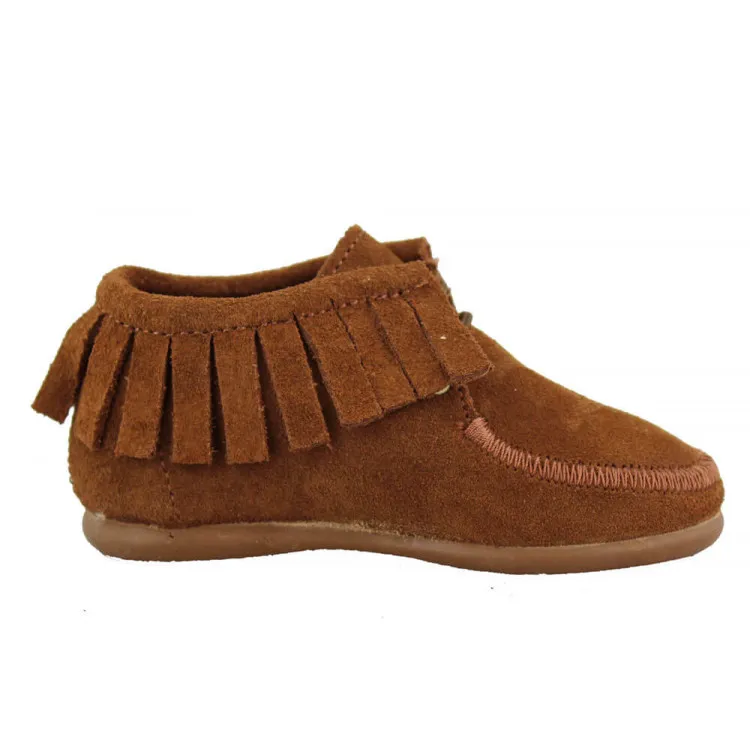 Botas blanditas con flecos