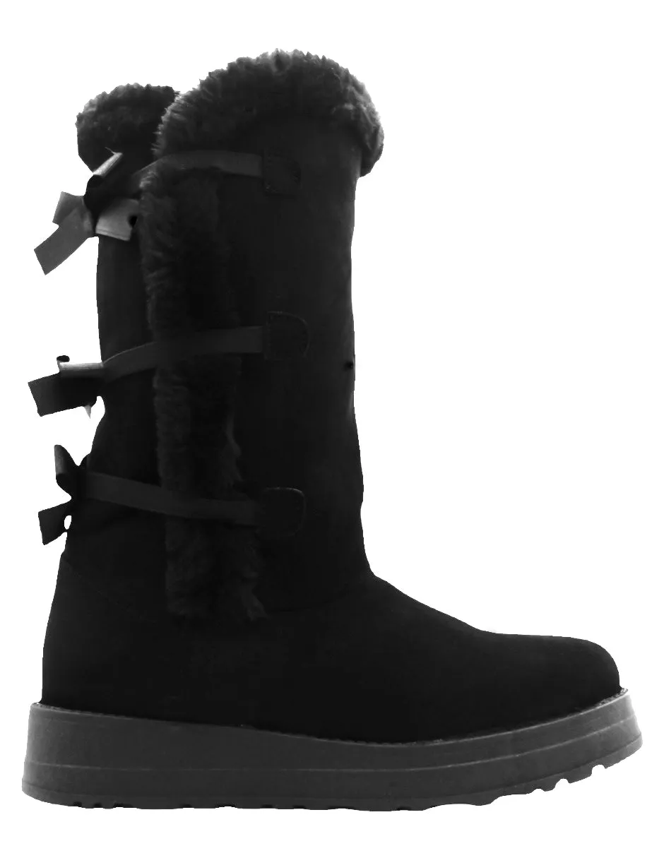 Botas casuales Bosqui en Textil – Negro