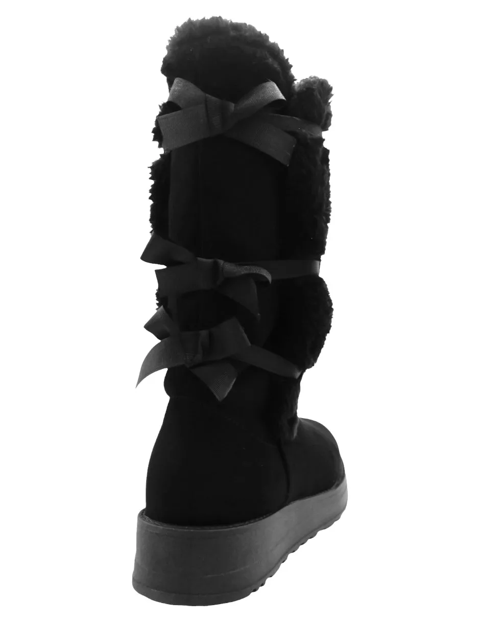 Botas casuales Bosqui en Textil – Negro