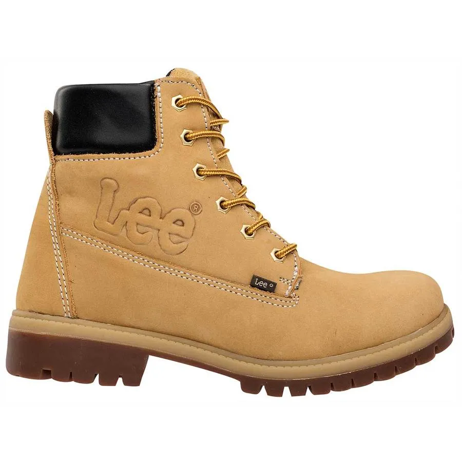 Botas casuales Exterior Piel Color Amarillo de Lee