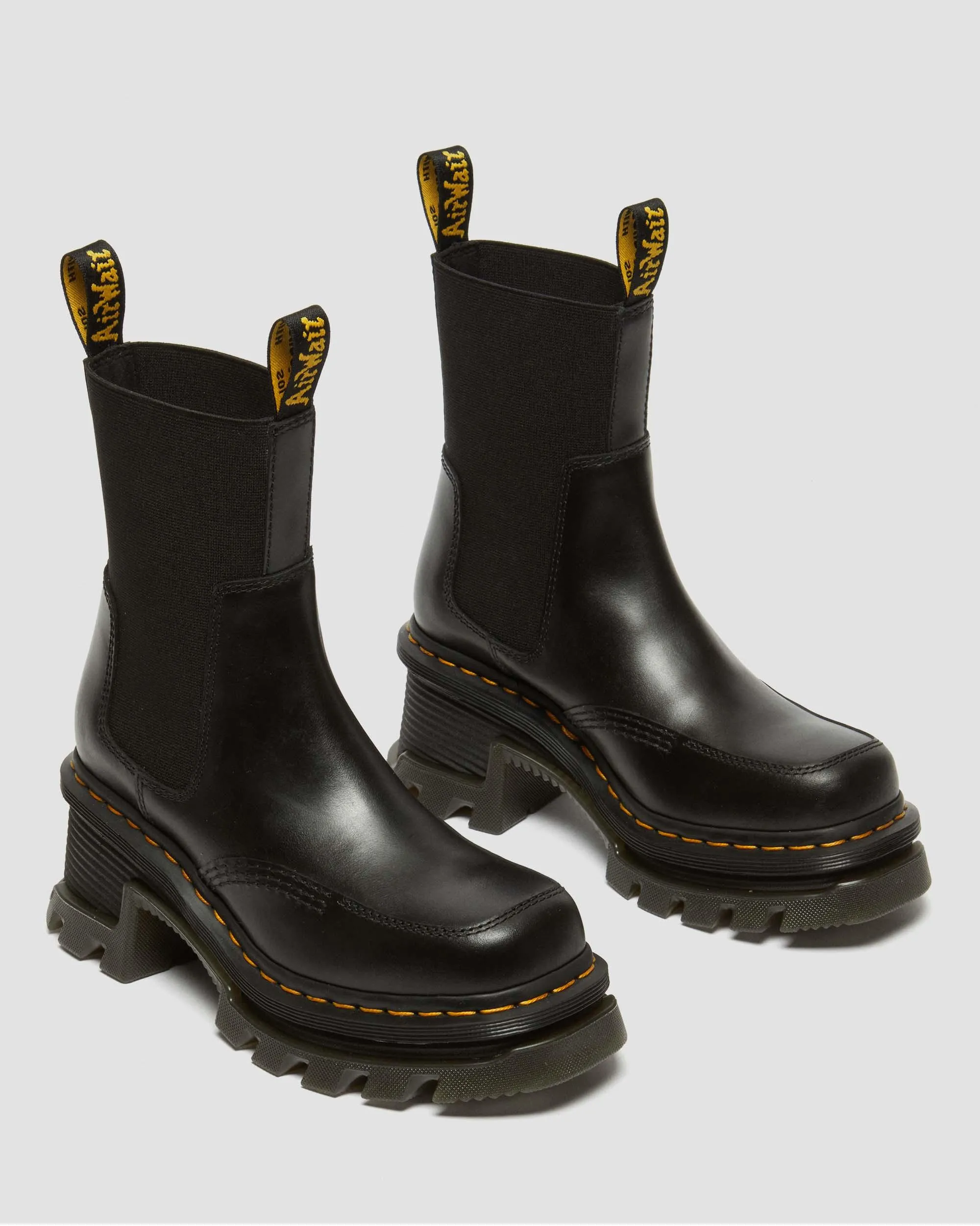 Botas Chelsea Corran de piel Atlas con tacón