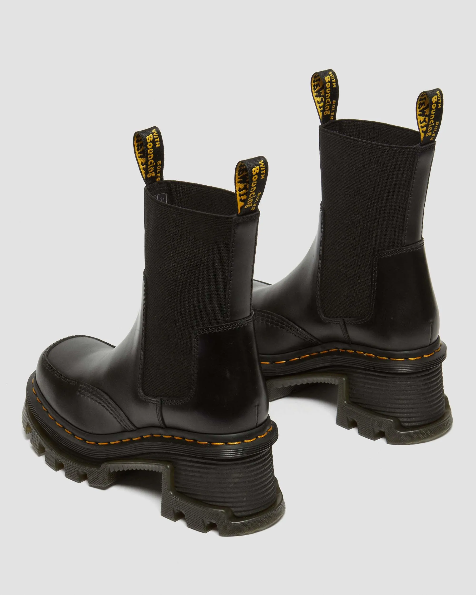 Botas Chelsea Corran de piel Atlas con tacón