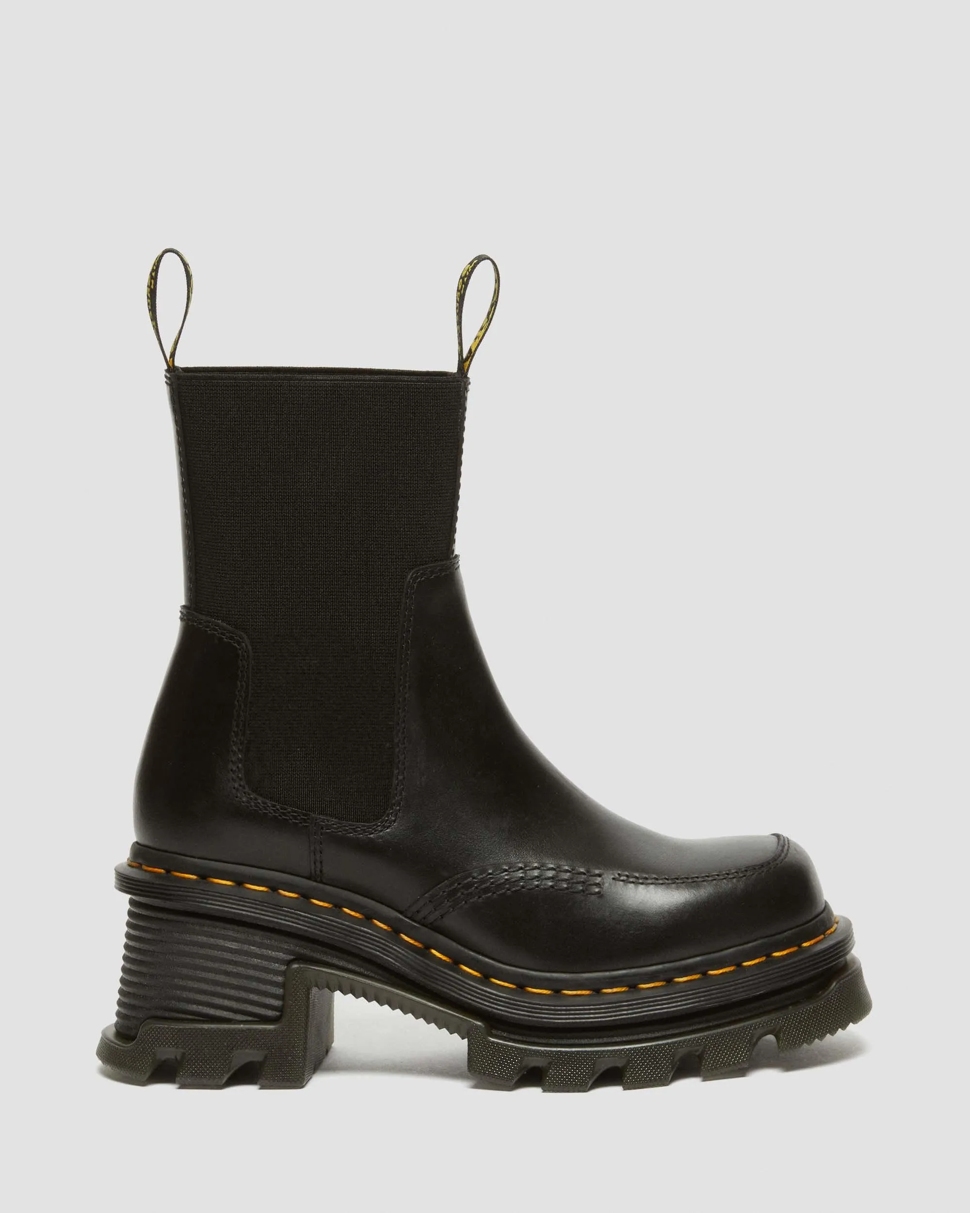 Botas Chelsea Corran de piel Atlas con tacón