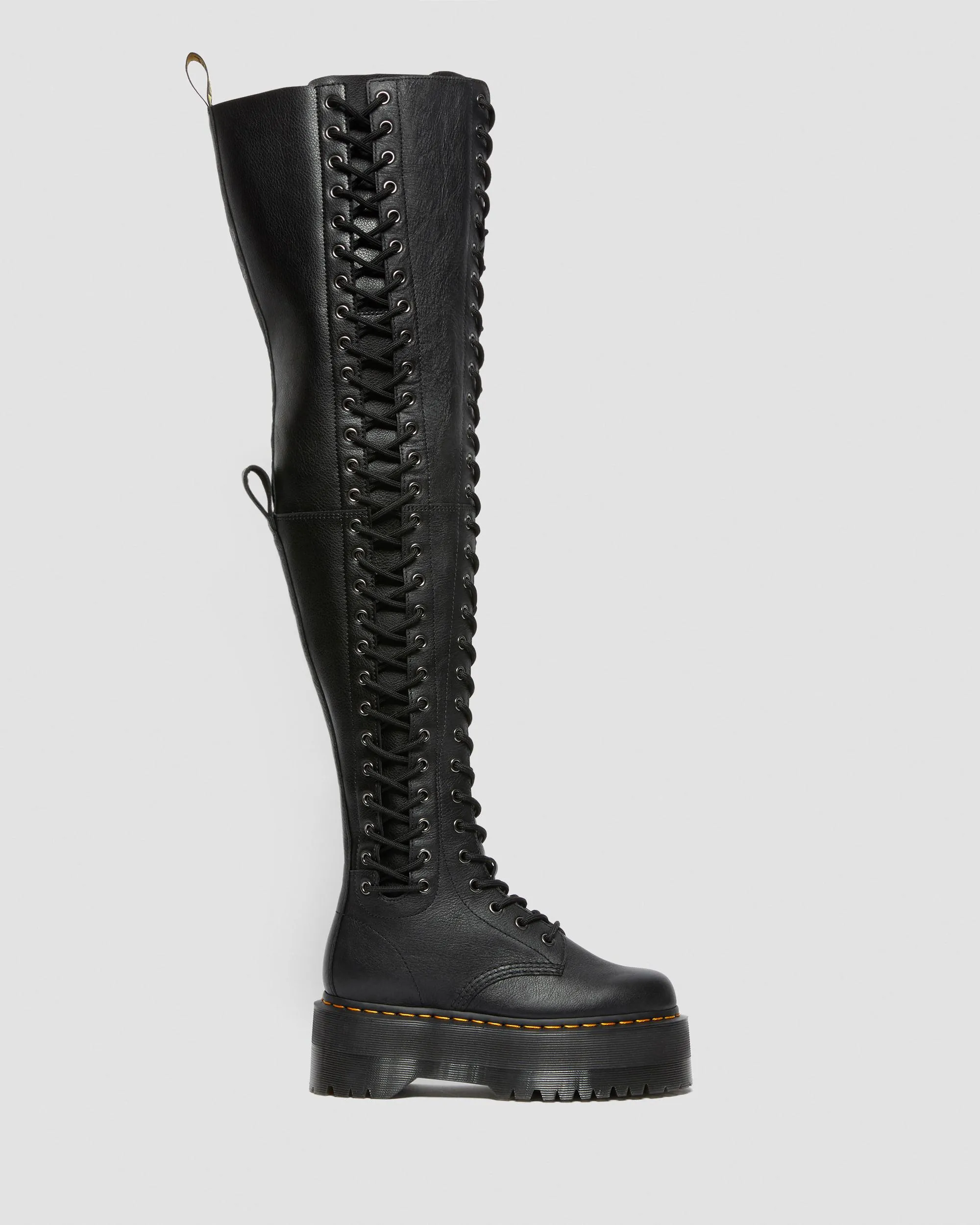 Botas con plataforma Azreya Max de 26 ojales en piel