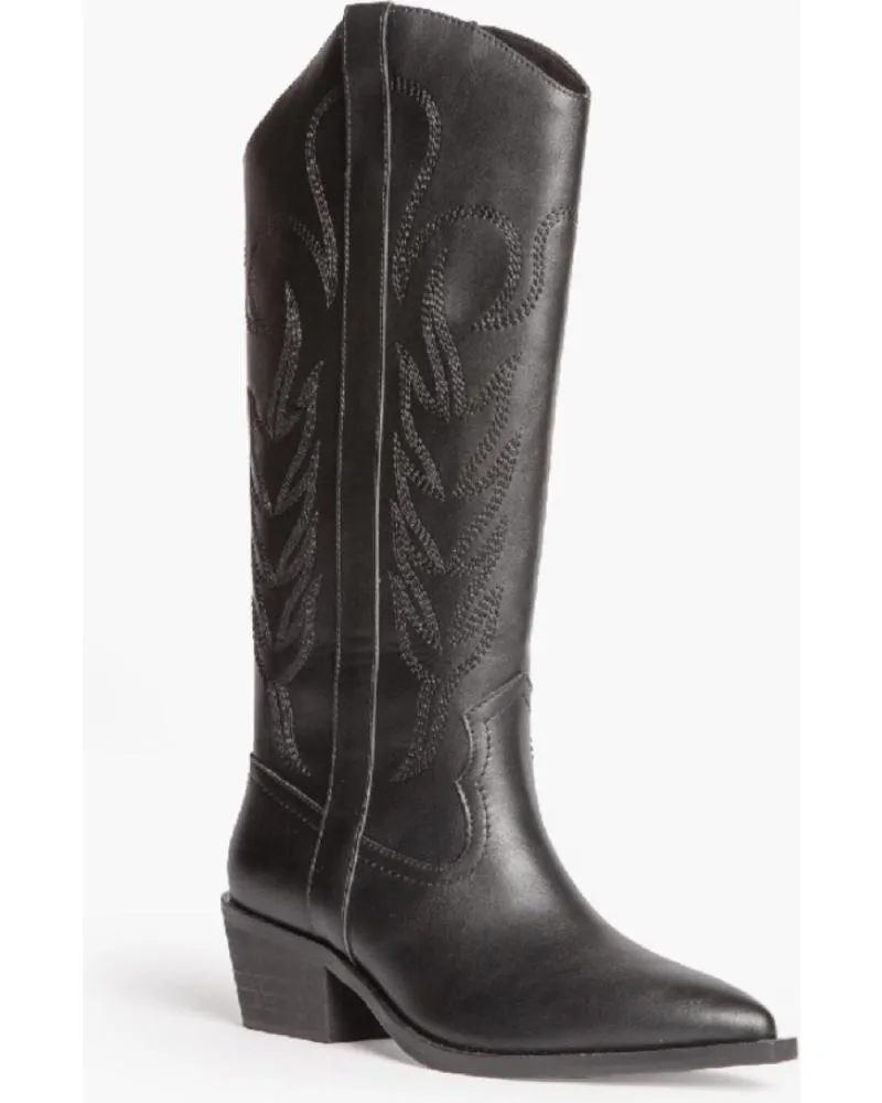 Botas CORINA  de Mujer BOTA COWBOY PARA MUJER M4770 COLOR  NEGRO