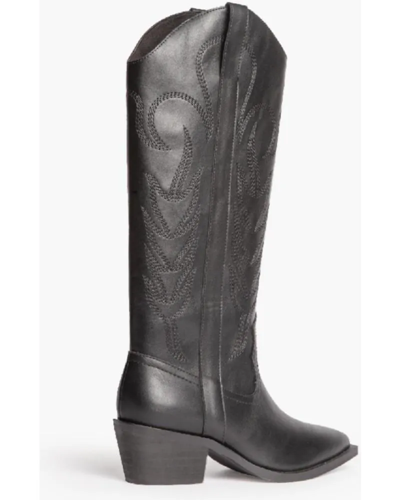 Botas CORINA  de Mujer BOTA COWBOY PARA MUJER M4770 COLOR  NEGRO