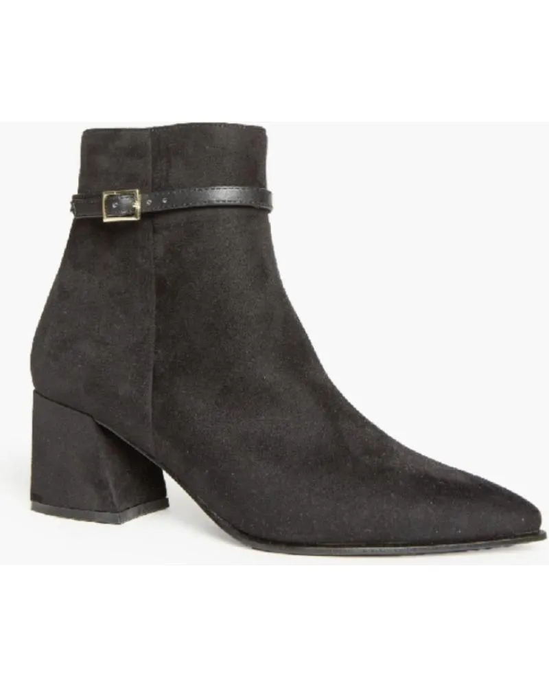 Botas CORINA  de Mujer BOTIN CON TACON PARA MUJER M4900 COLOR  NEGRO