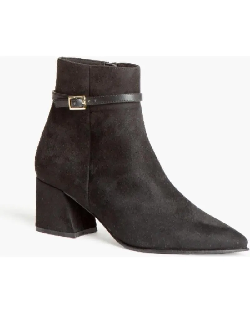 Botas CORINA  de Mujer BOTIN CON TACON PARA MUJER M4900 COLOR  NEGRO