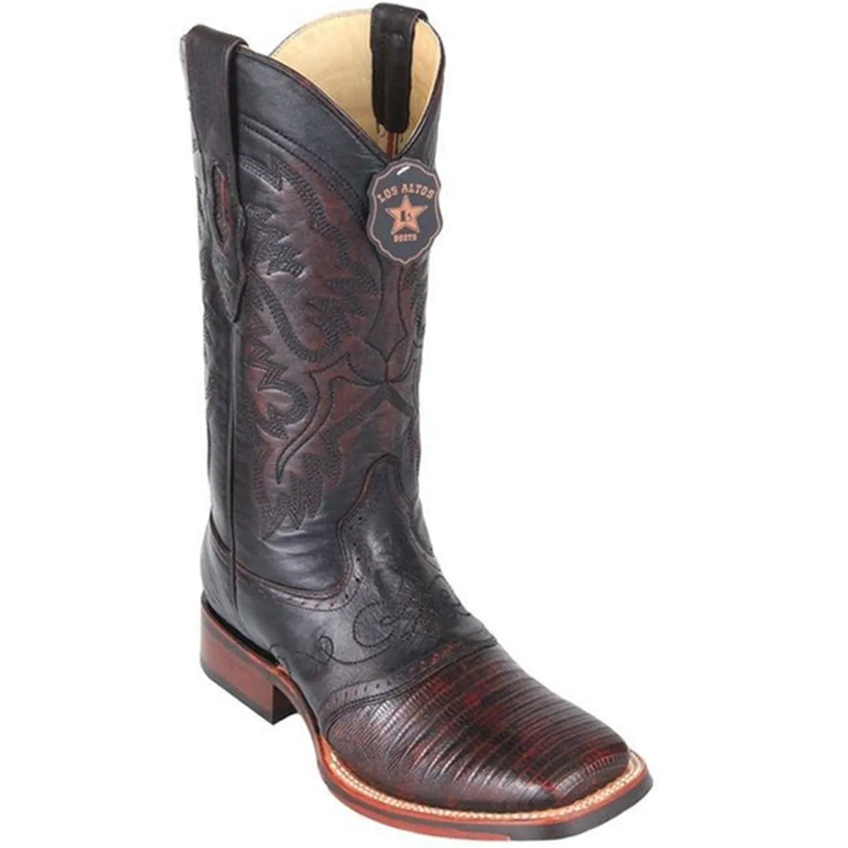BOTAS DE ARMADILLO LIZARD ORIGINAL HORMA CUADRADA ANCHA LAB8230718