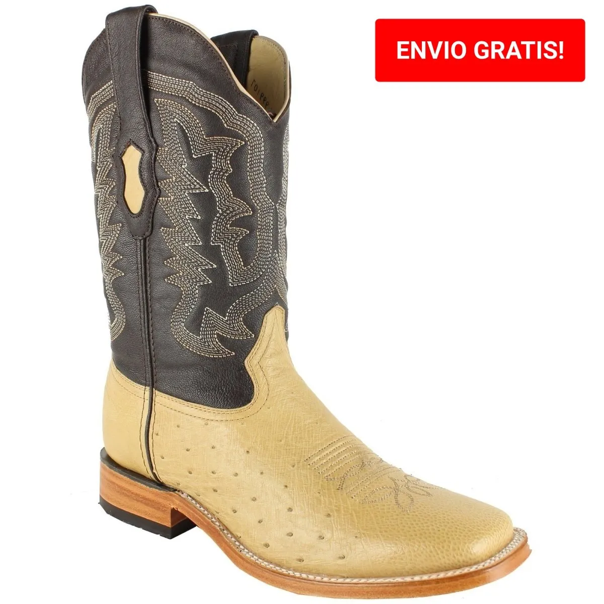 BOTAS DE AVESTRUZ PANZA SUAVE HORMA ANCHA LAB8279711