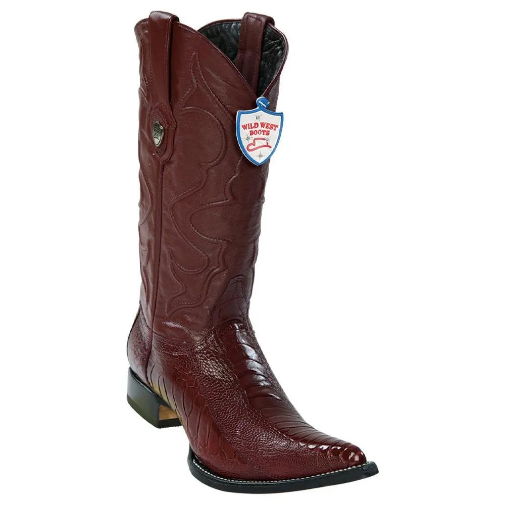 BOTAS DE AVESTRUZ PATA ORIGINAL HORMA 3X ALADINO WW2950506