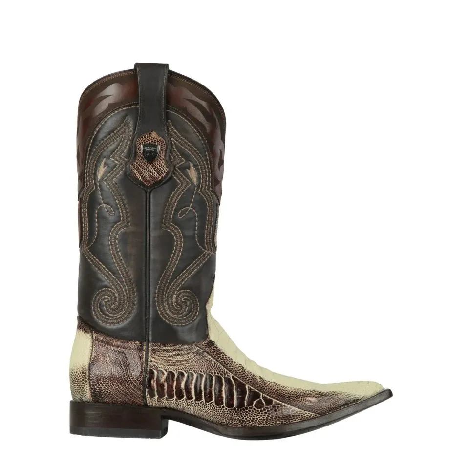 BOTAS DE AVESTRUZ PATA ORIGINAL HORMA 3X ALADINO WW2950577