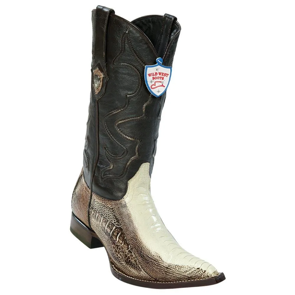 BOTAS DE AVESTRUZ PATA ORIGINAL HORMA 3X ALADINO WW2950577