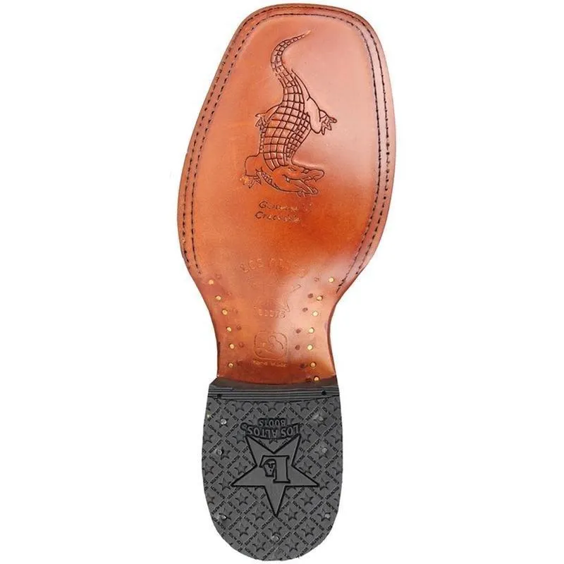 BOTAS DE COCODRILO CAIMAN COLA HORMA AMPLIA LAB8220138