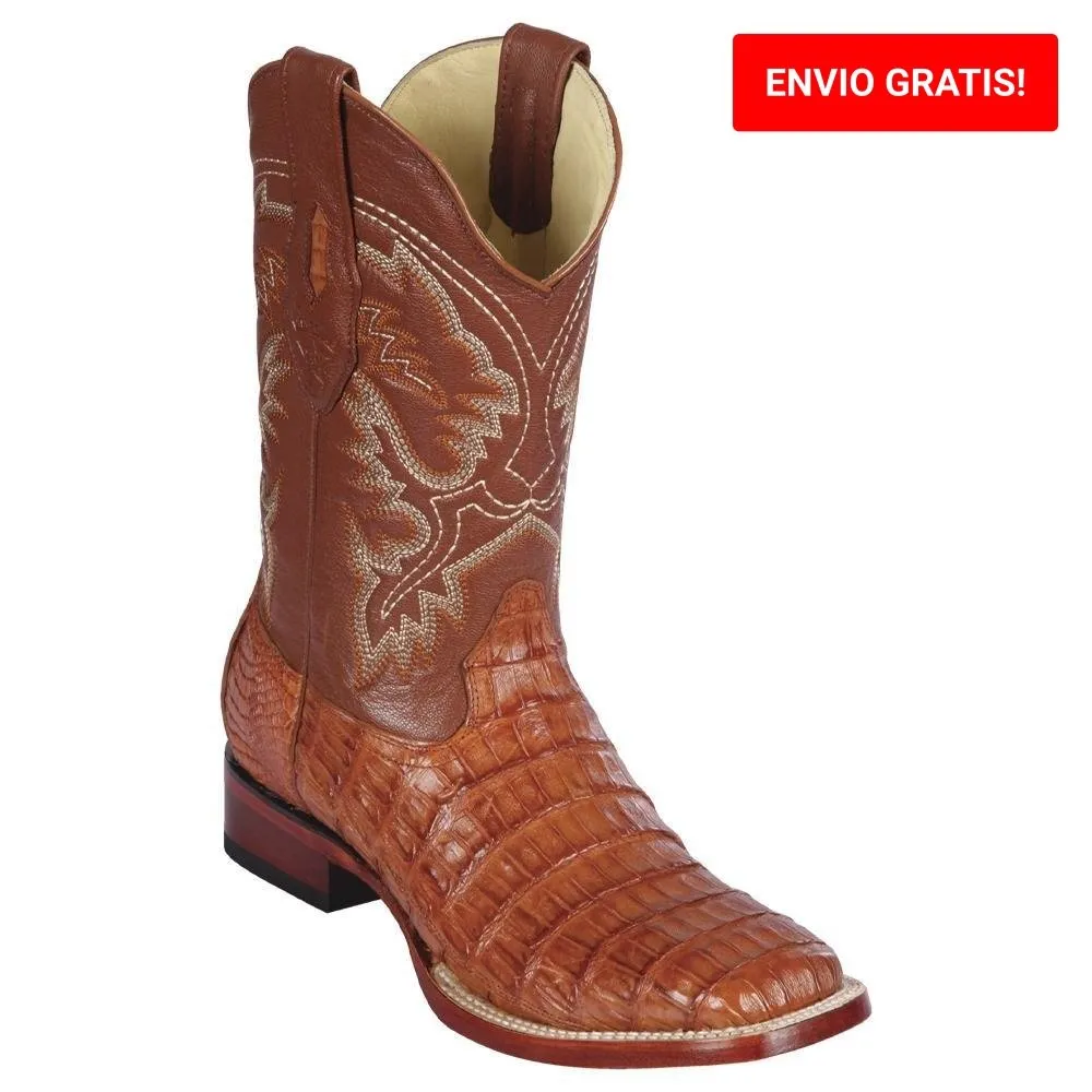 BOTAS DE COCODRILO CAIMAN PANZA HORMA AMPLIA LAB822A8203