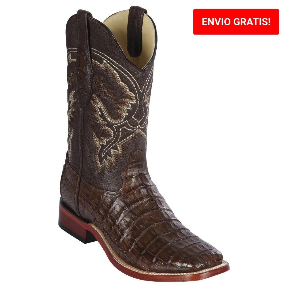 BOTAS DE COCODRILO CAIMAN PANZA HORMA AMPLIA LAB822A8207