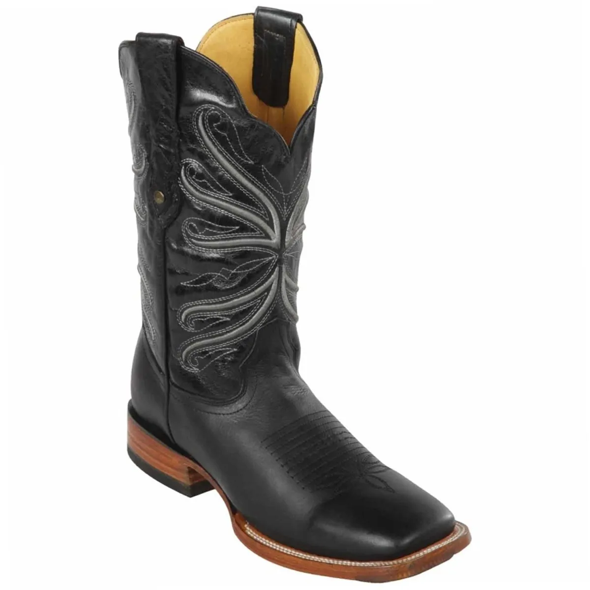 Botas de Cuero Crazy Original Horma Rodeo Cuadrada Q822A5405