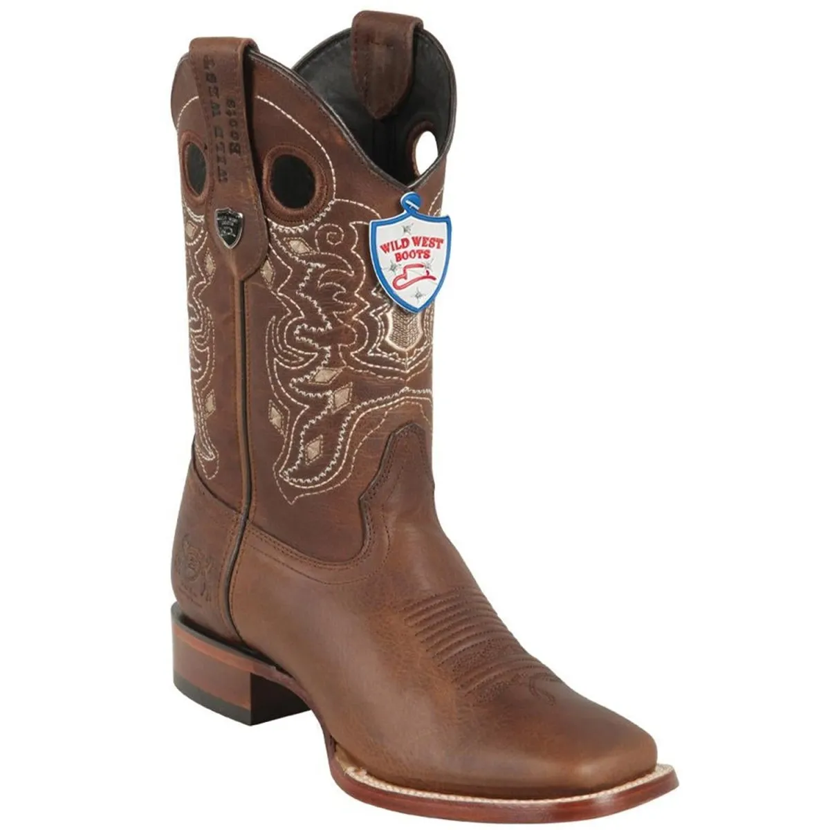 BOTAS DE CUERO RAGE HORMA CUADRADA ANCHA WW28249940