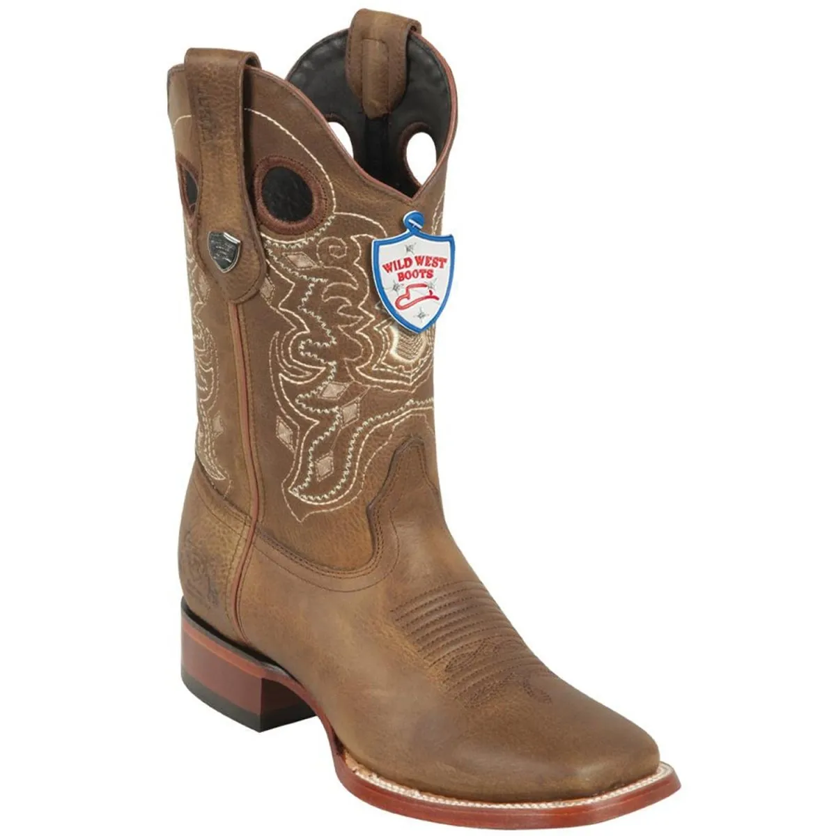 BOTAS DE CUERO RAGE HORMA CUADRADA ANCHA WW28249951