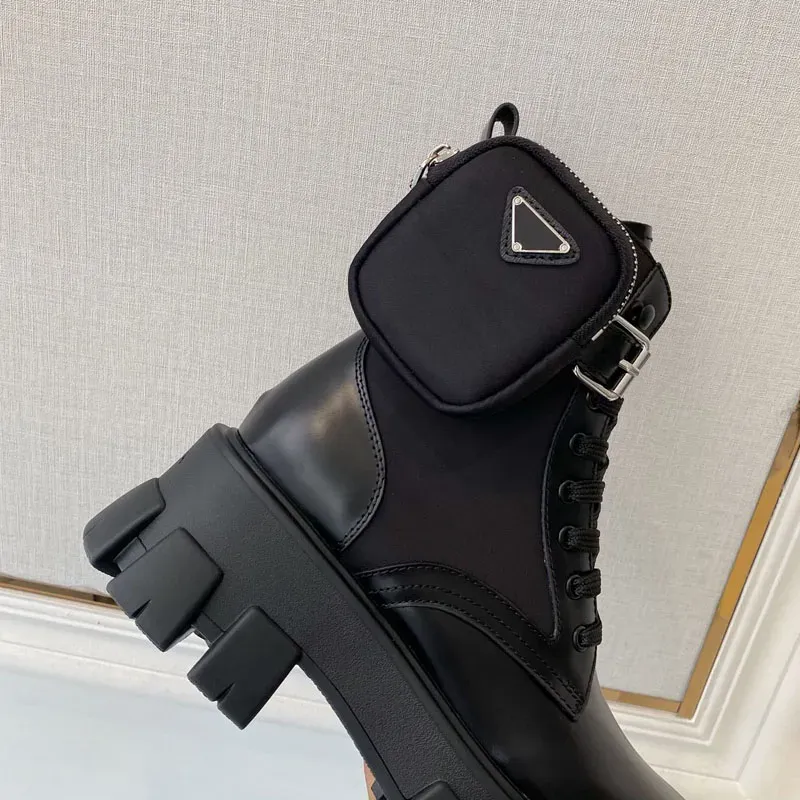 Botas de diseñador Martin de moda, zapatos para mujer, botines con bolsillo, botas romanas negras, boodels, botas Chelsea de vaq