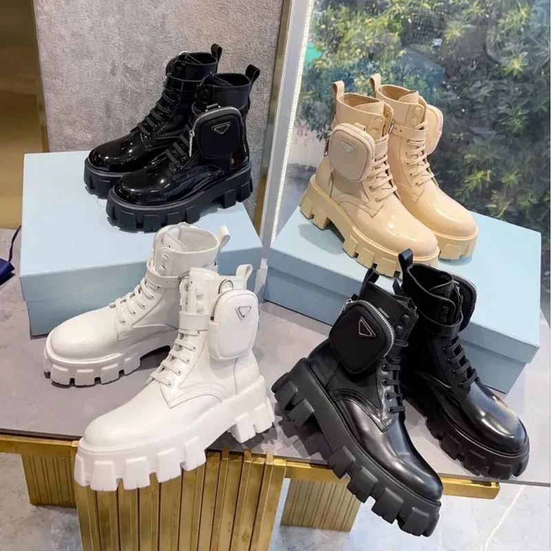 Botas de diseñador Martin de moda, zapatos para mujer, botines con bolsillo, botas romanas negras, boodels, botas Chelsea de vaq