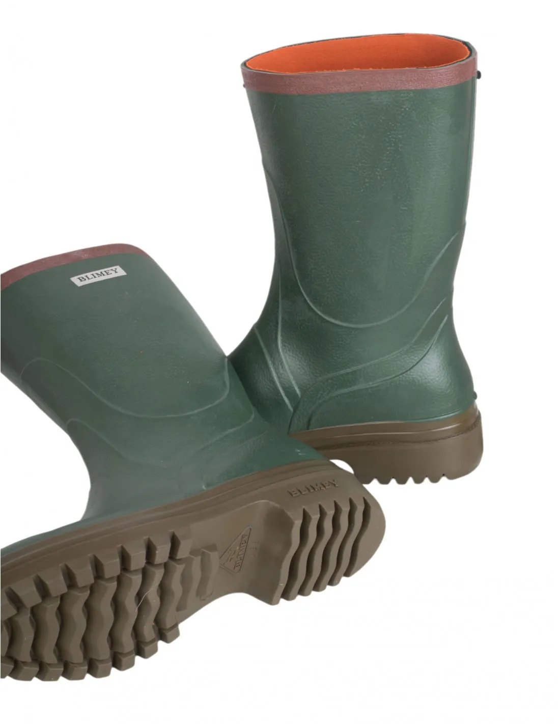Botas de Goma Caña Media Verdes