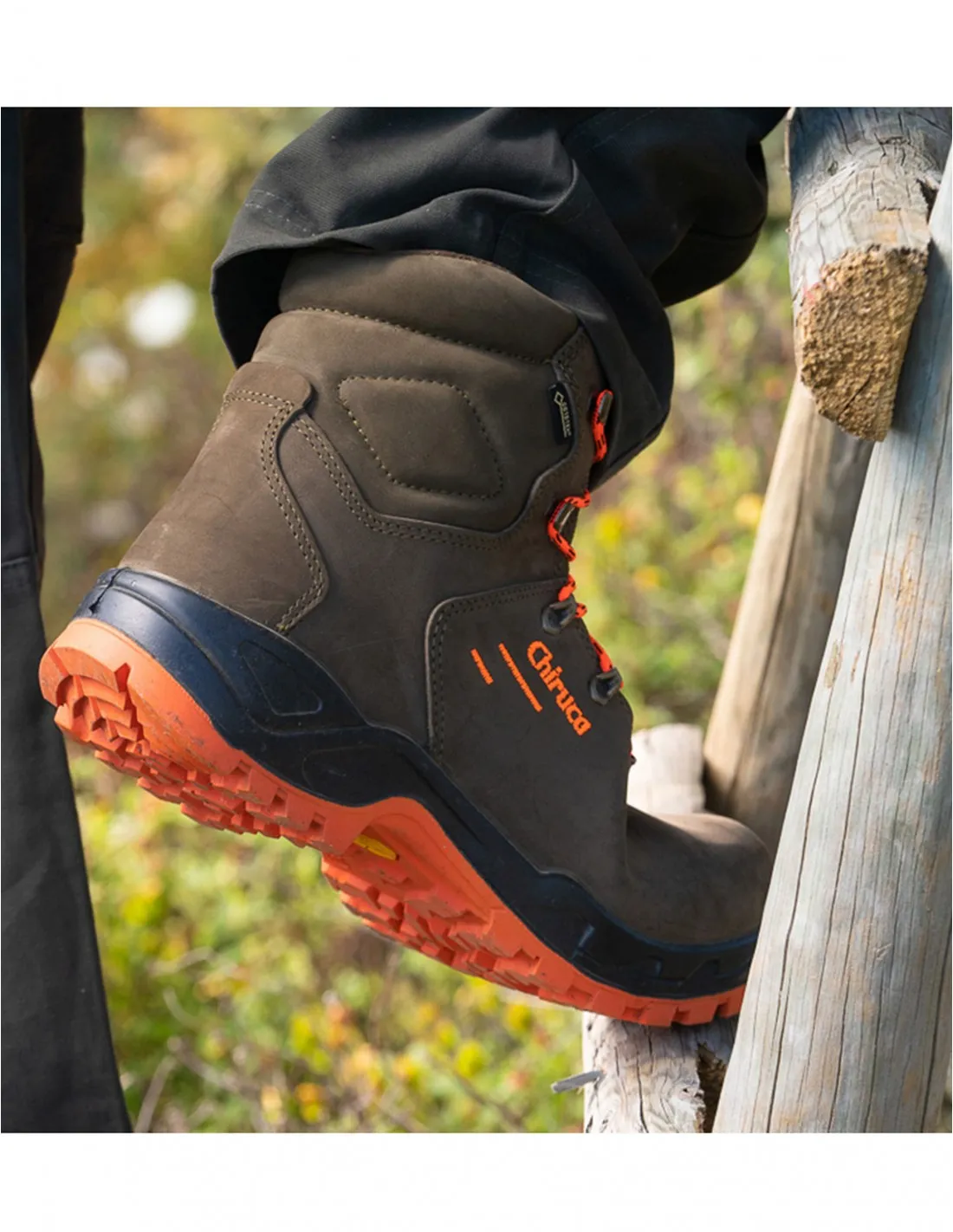 BOTAS DE MONTAñA GORETEX CHIRUCA GAME HI VIS
