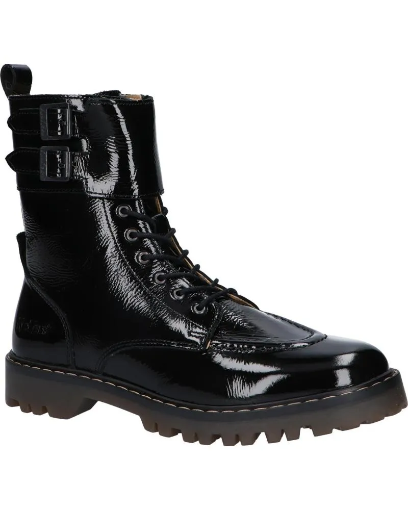 BOTAS DE MUJER KICKERS 87806050 DECKRANGER 81 NOIR VERNIS