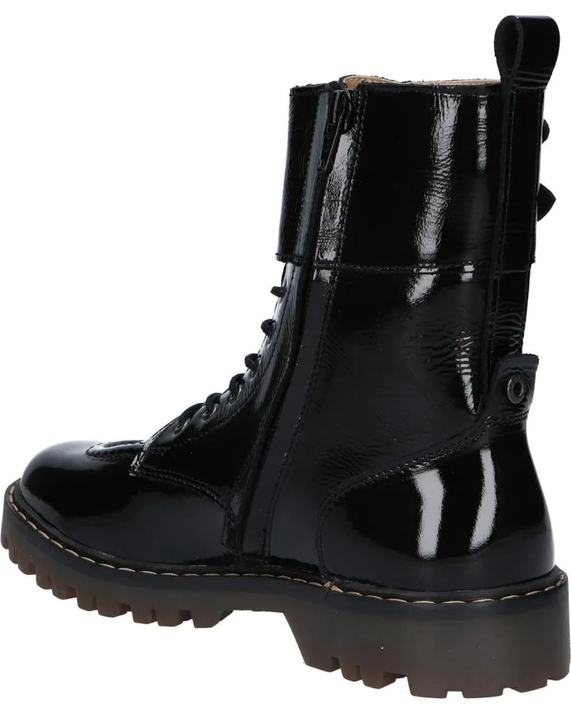 BOTAS DE MUJER KICKERS 87806050 DECKRANGER 81 NOIR VERNIS