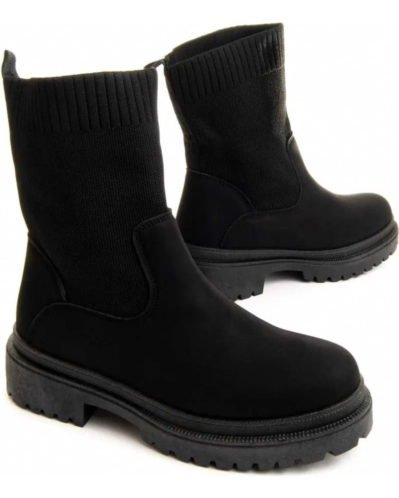 Botas de Mujer MONTEVITA TRACKCLASSELA BLACK