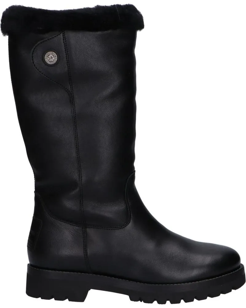 Botas de Mujer PANAMA JACK FERRERA IGLOO B1 NAPA NEGRO