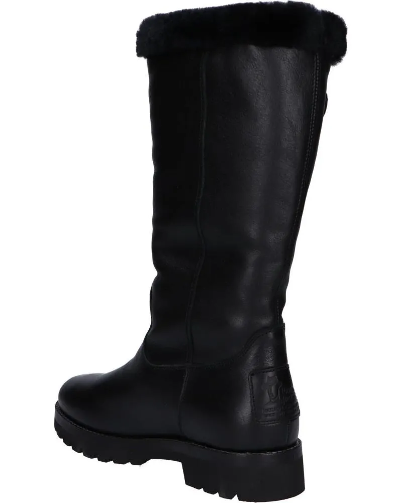 Botas de Mujer PANAMA JACK FERRERA IGLOO B1 NAPA NEGRO