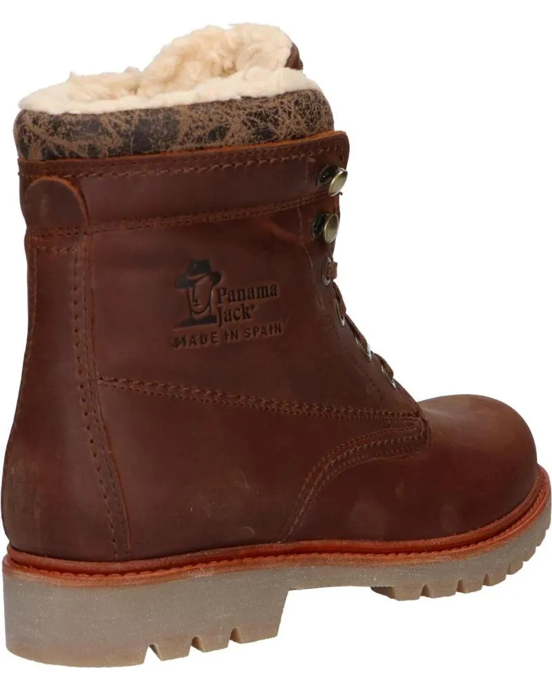 Botas de Mujer PANAMA JACK NEW AVIATOR B2 NAPA GRASS CUERO