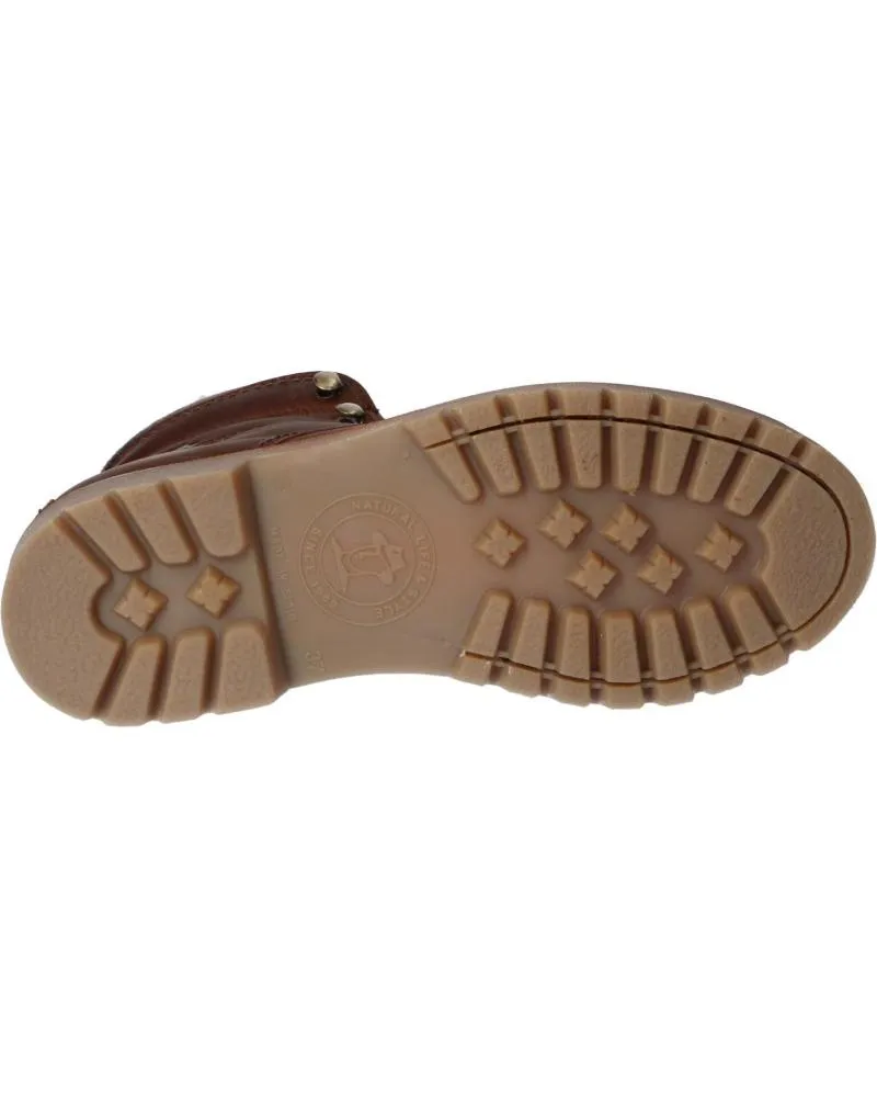 Botas de Mujer PANAMA JACK NEW AVIATOR B2 NAPA GRASS CUERO