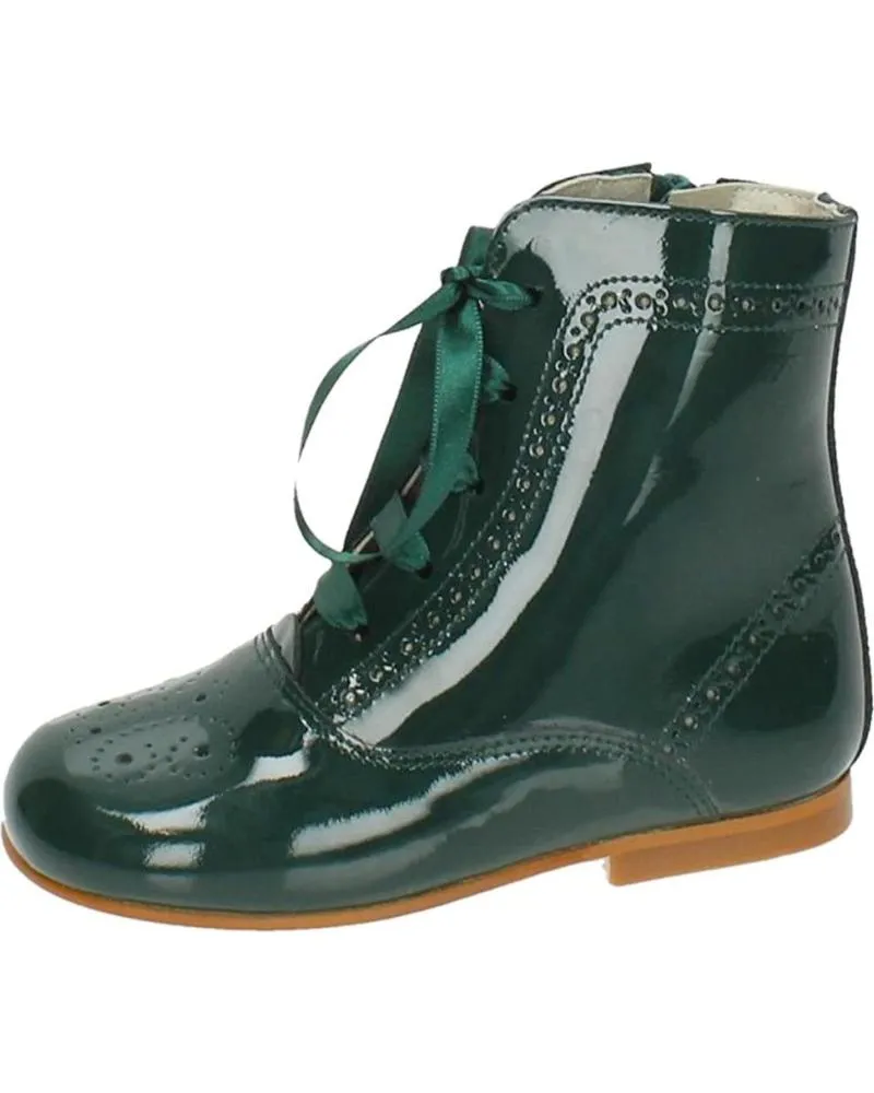Botas de Niña  BAMBINELLI PASCUALA 4253 CHAROL VERDE