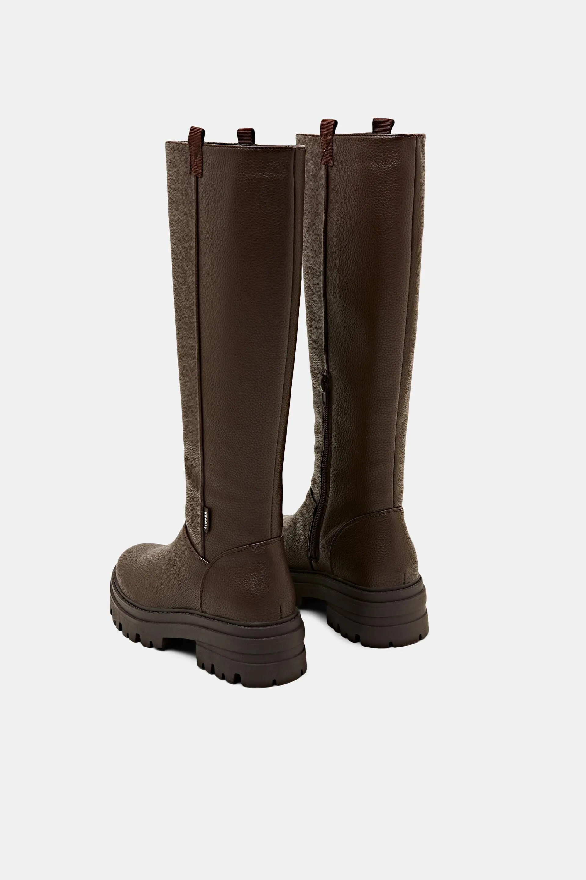 Botas de polipiel gruesas