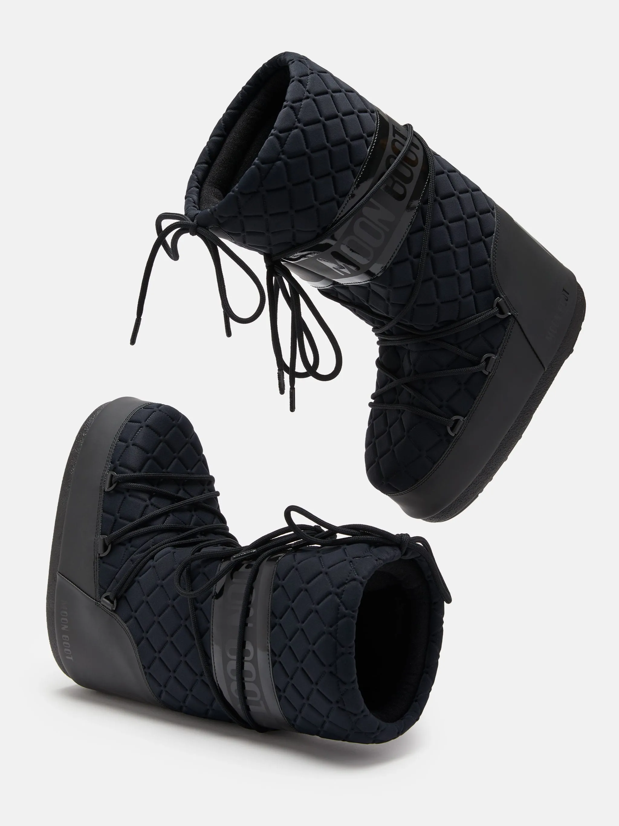 BOTAS ICON QUILT NEGRO