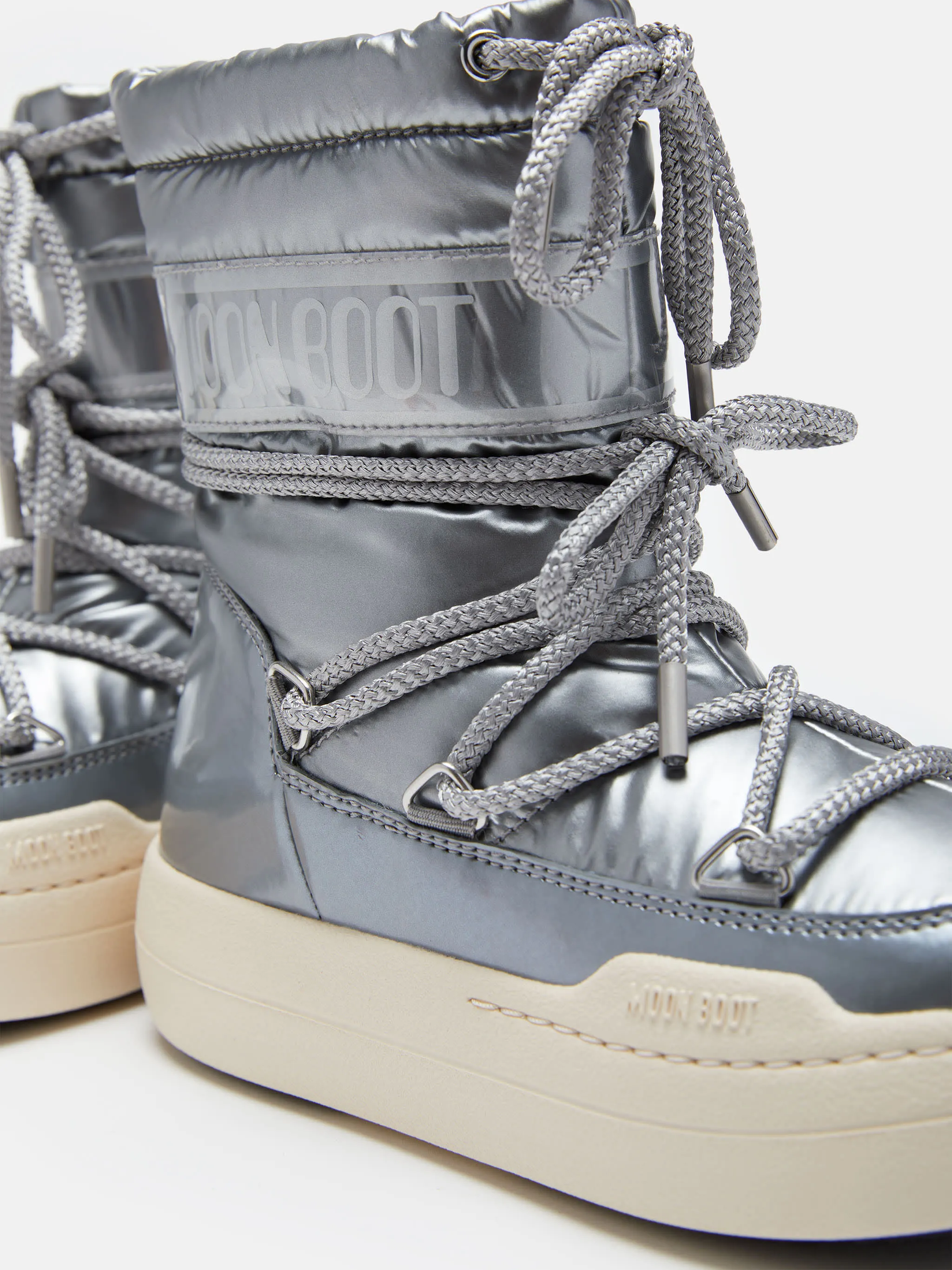 BOTAS JUNIOR PARK PLATEADO
