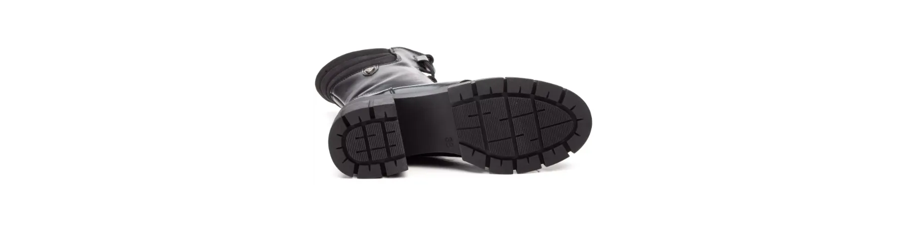 BOTAS MILITARES MUJER NEGRAS MOD. GUDRUN