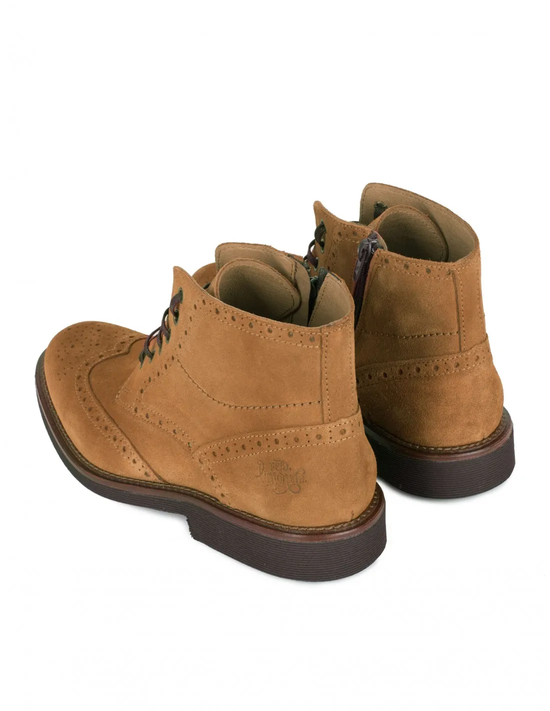 Botas Oxford Serraje Camel PERA LIMONERA