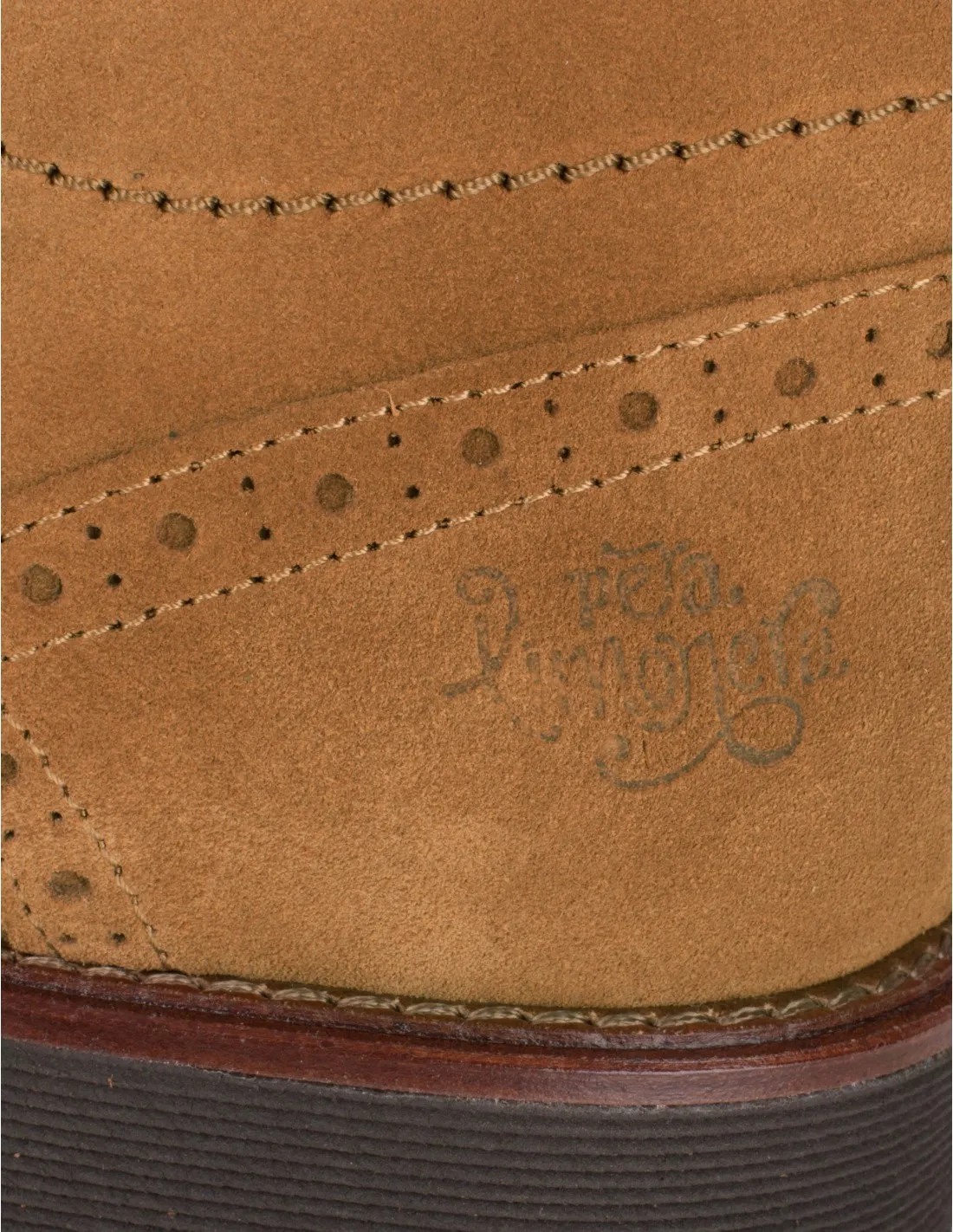 Botas Oxford Serraje Camel PERA LIMONERA