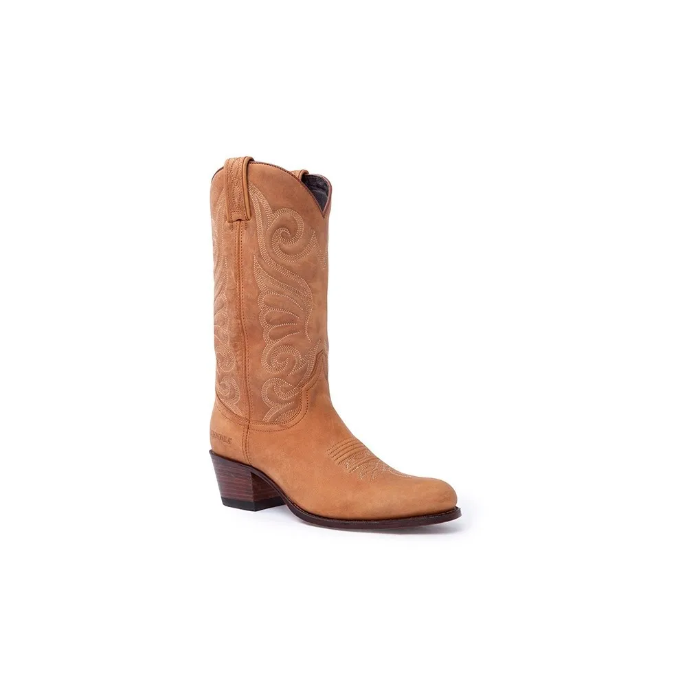 Botas Sendra 11627 Debora Moda para mujer en cuero marrón