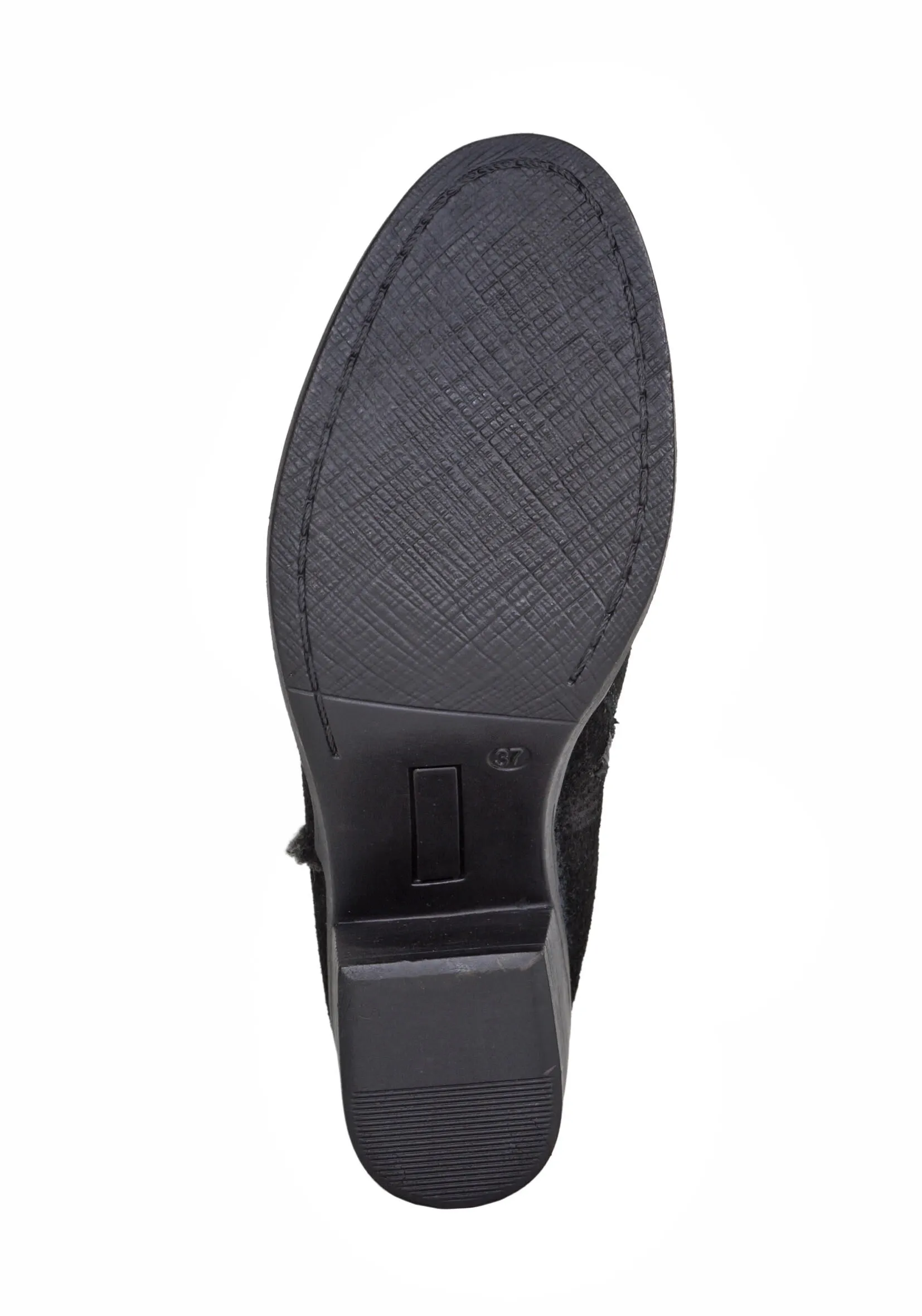 Botín Cuero Eraclia Negro