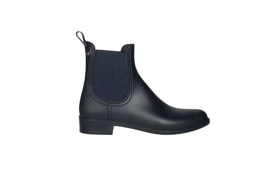 Botin Agua Marino Mate Elasticos Lados